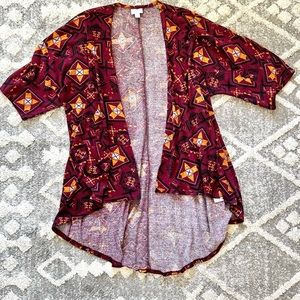 Lularoe Lindsay cardigan size small